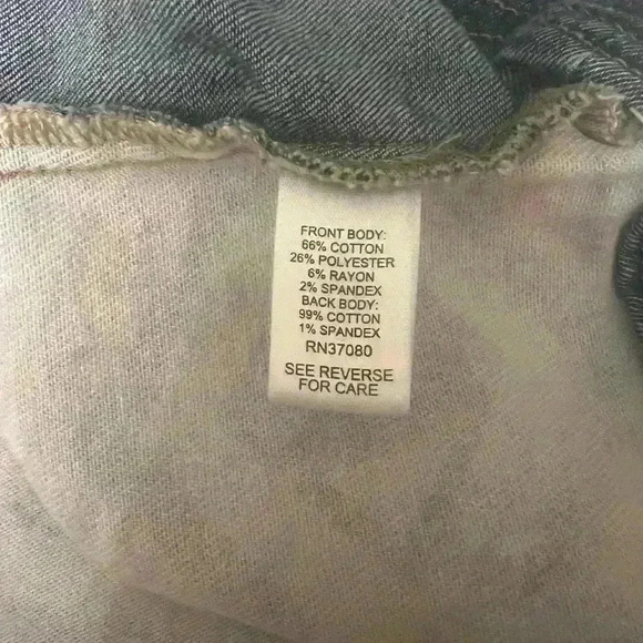 EST.1946 Denim southwestern print jean vests - Picture 5 of 5